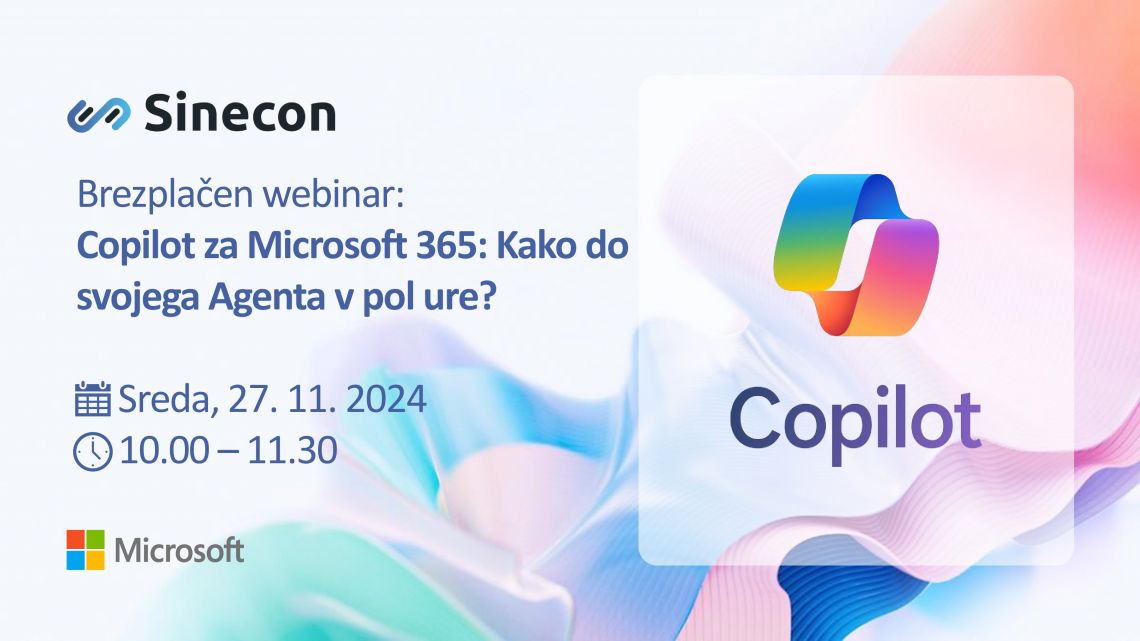 Brezplačen webinar: Kako do svojega pametnega Copilot agenta v samo pol ure